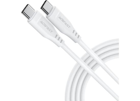 ACEFAST C3-03 USB-C To USB-C TPE Charging Data Cable 1.2M - White